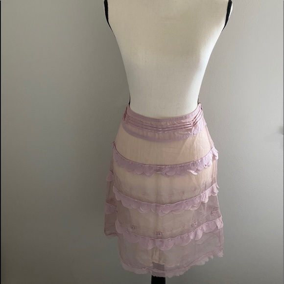 HANDMADE Elite Max Studio silk skirt!!! - Picture 1 of 4